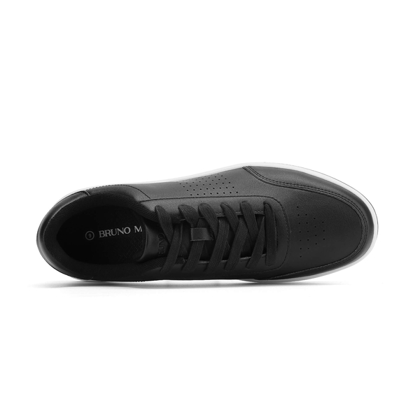 Men's Arch Support Fashion Sneakers - BLACK - 5